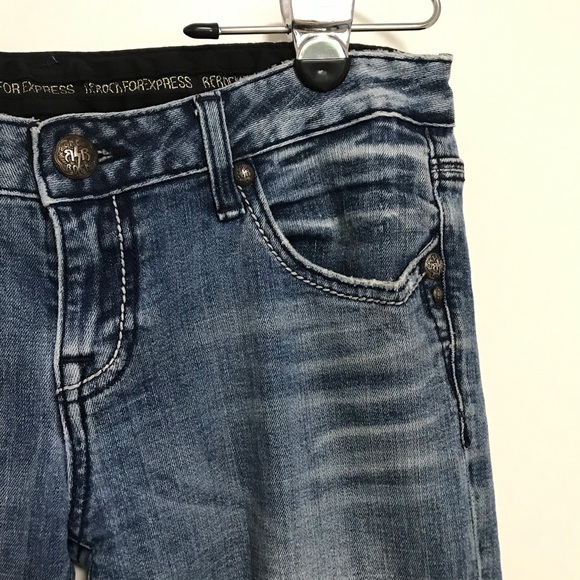 Re Rock express bootcut distressed size 2 - Picture 4 of 6